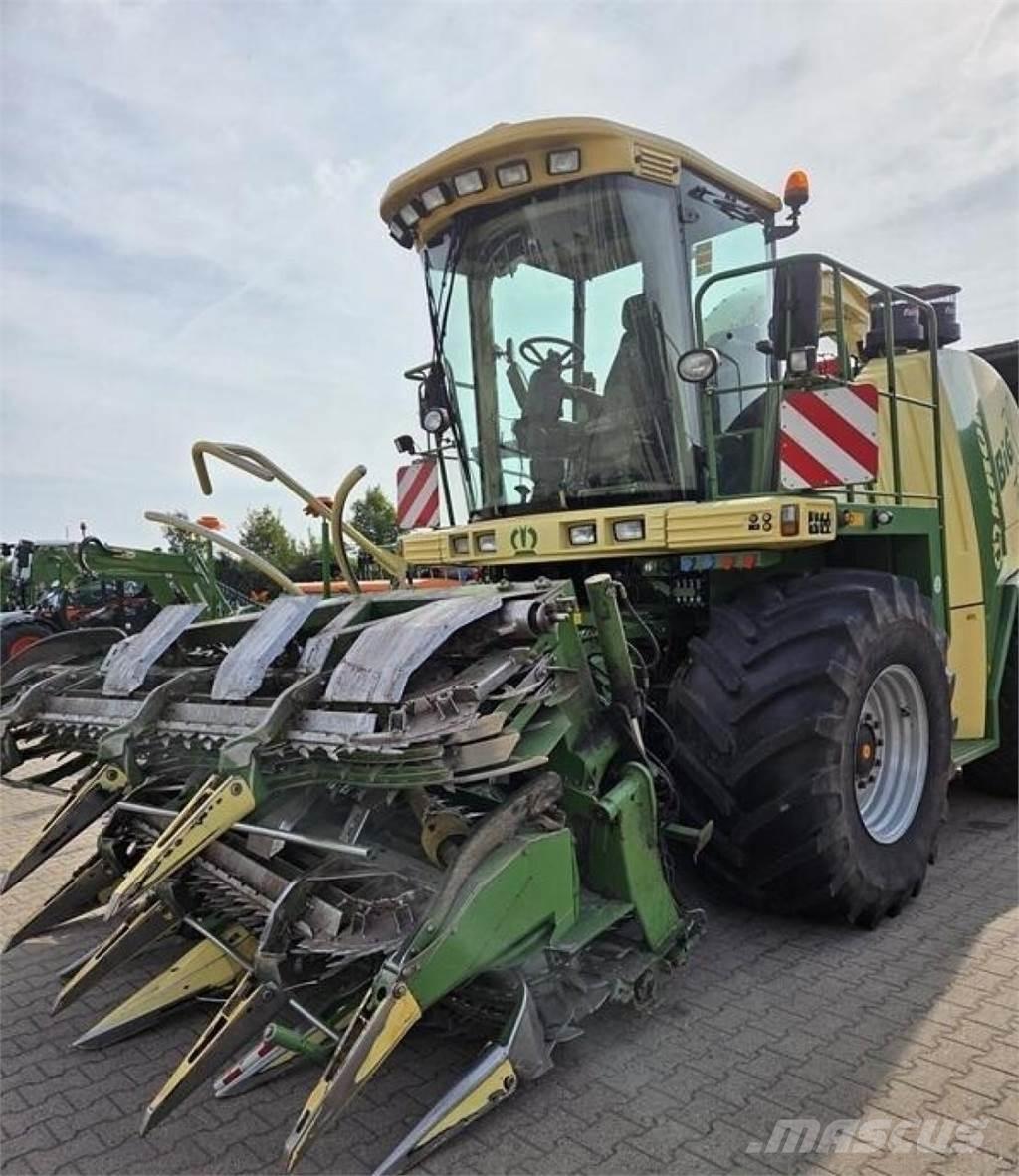 Krone Big X 650 Pašarų ruošimo technika