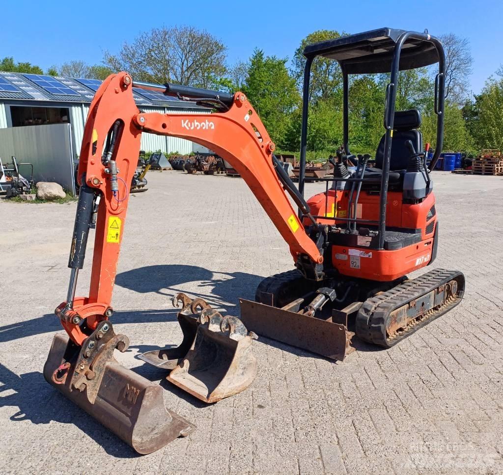 Kubota U 17-3 Mini ekskavatoriai < 7 t