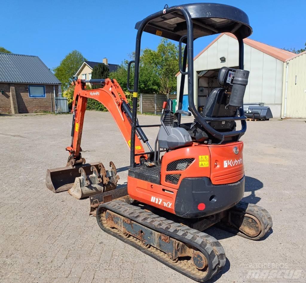 Kubota U 17-3 Mini ekskavatoriai < 7 t