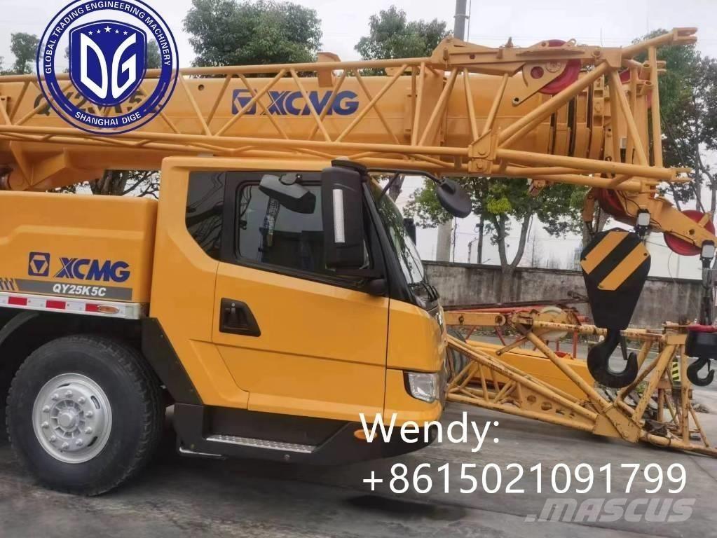 XCMG QY25K5C Neapdoroto reljefo kranai