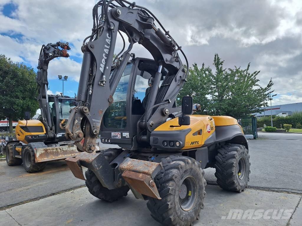 Mecalac 12 MTX Ratiniai ekskavatoriai