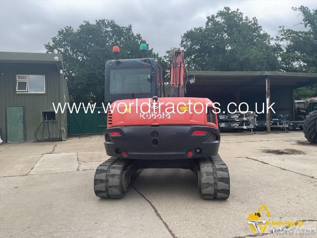 Kubota KX 080-4 Vidutinės galios ekskavatoriai 7-12 t