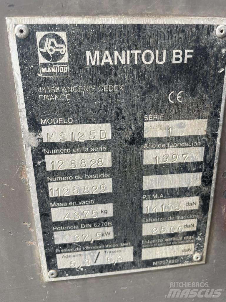 Manitou MST 125D Dyzeliniai krautuvai
