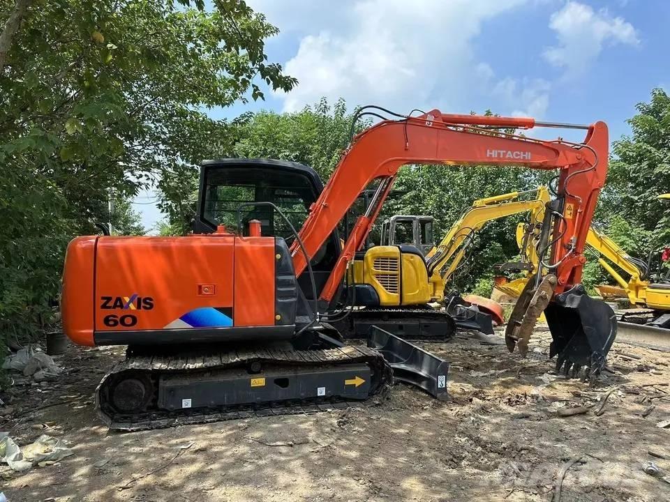 Hitachi ZX60 Mini ekskavatoriai < 7 t