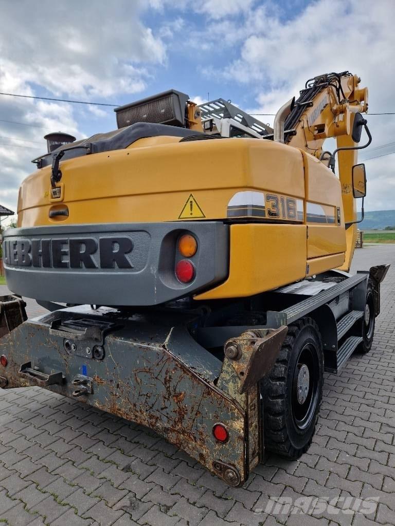 Liebherr 316 Ratiniai ekskavatoriai