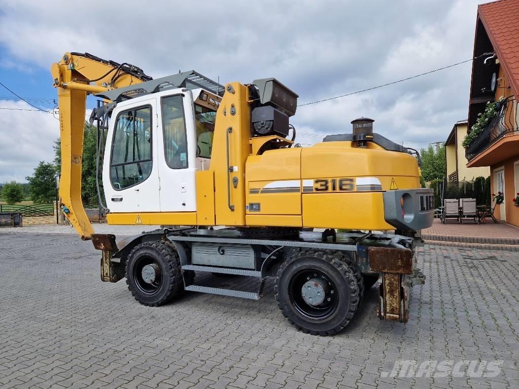 Liebherr 316 Ratiniai ekskavatoriai
