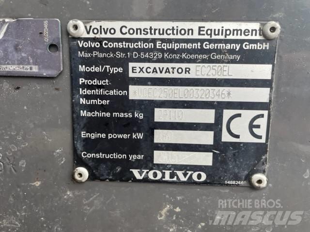 Volvo EC 250 EL Vikšriniai ekskavatoriai