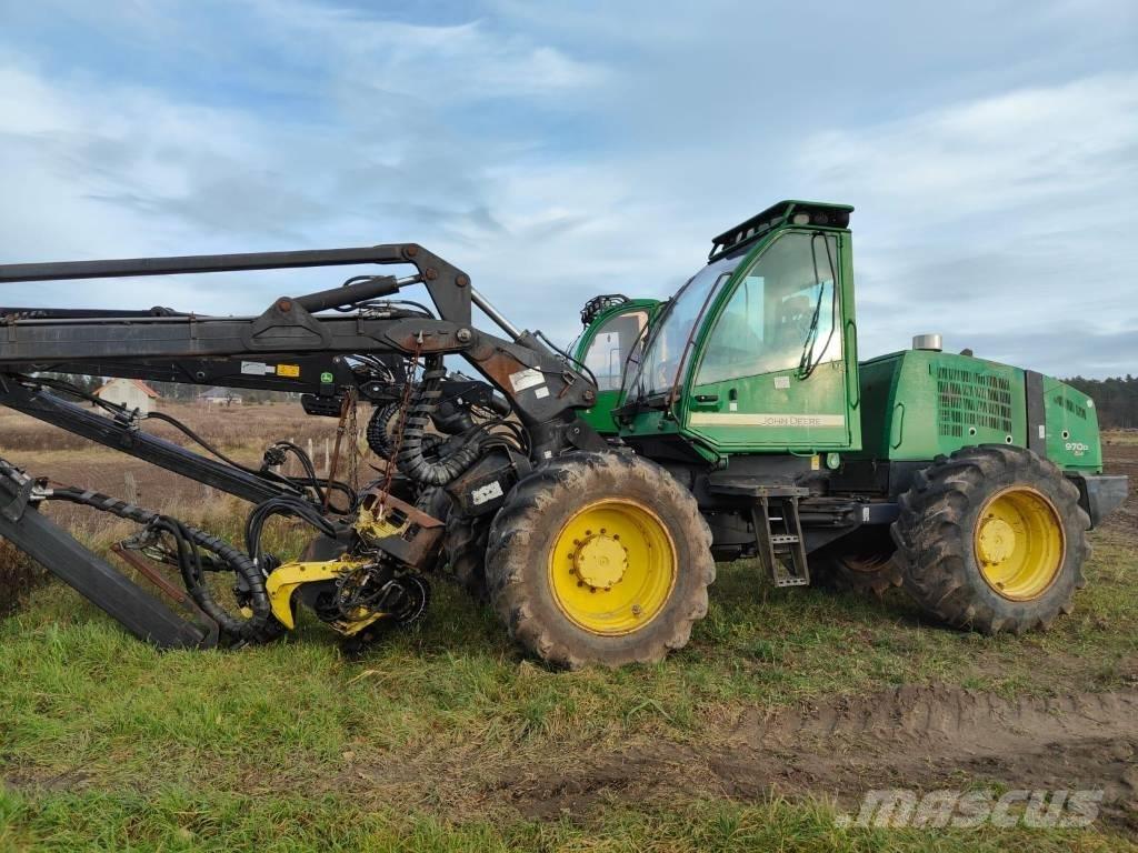 John Deere 970 D Miško technika (Harvesteriai)