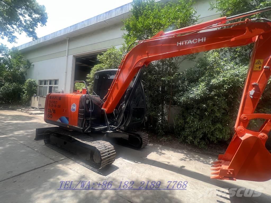 Hitachi ZX 60 Mini ekskavatoriai < 7 t