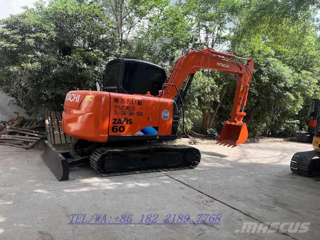 Hitachi ZX 60 Mini ekskavatoriai < 7 t