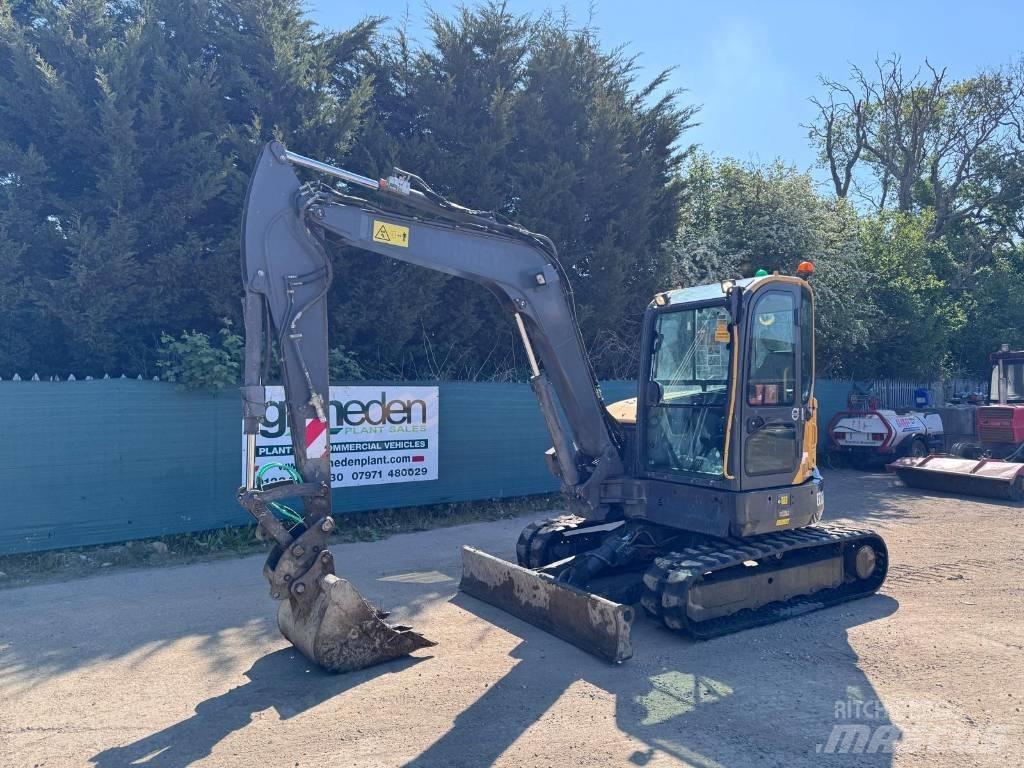 Volvo ECR 58 D Mini ekskavatoriai < 7 t