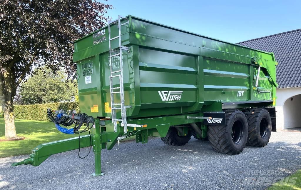 Western WF18T Savivartės priekabos
