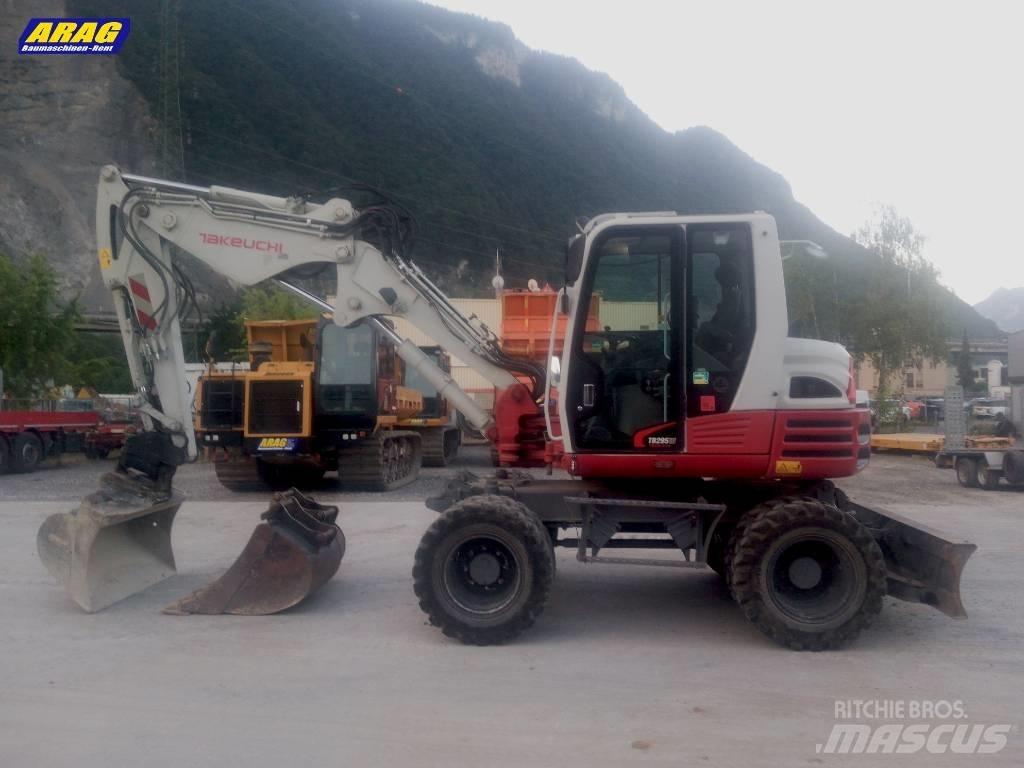 Takeuchi TB 295 W Ratiniai ekskavatoriai