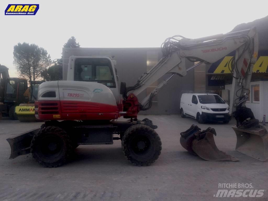 Takeuchi TB 295 W Ratiniai ekskavatoriai