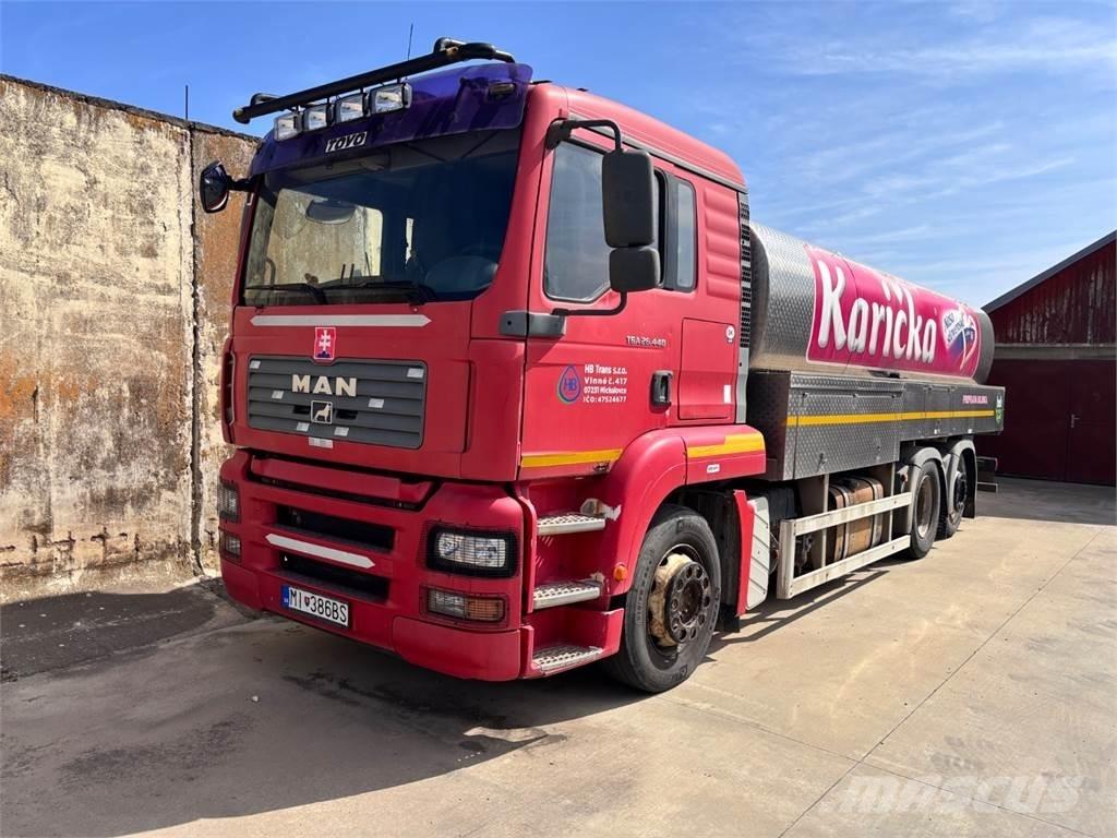 MAN TGA 26.440 6X2 Automobilinės cisternos
