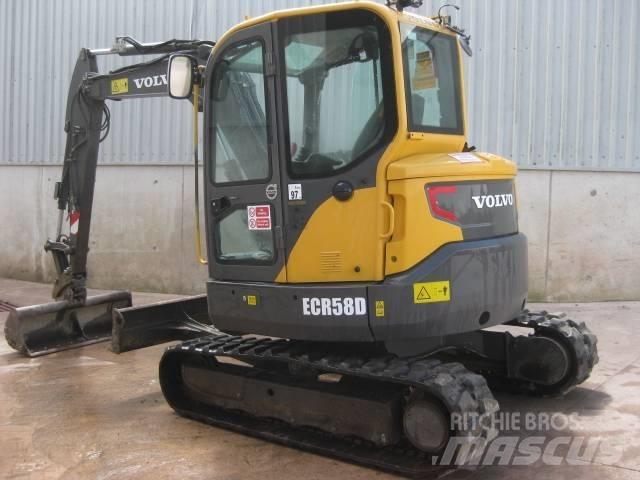 Volvo ECR 58 D Mini ekskavatoriai < 7 t