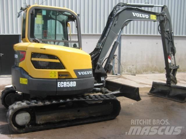Volvo ECR 58 D Mini ekskavatoriai < 7 t