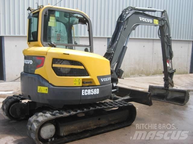 Volvo ECR 58 D Mini ekskavatoriai < 7 t