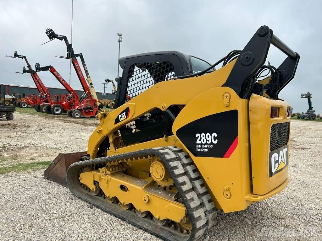 CAT 289c Krautuvai su šoniniu pasukimu