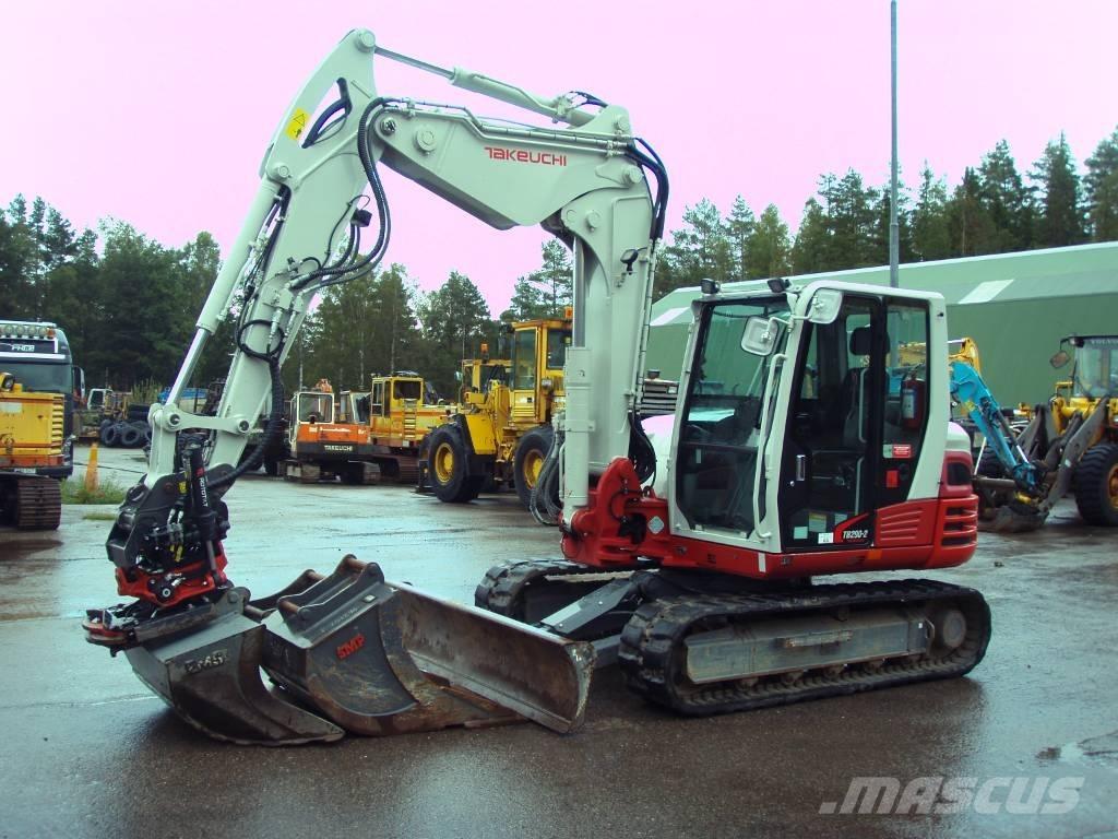 Takeuchi TB 290-2 Vidutinės galios ekskavatoriai 7-12 t