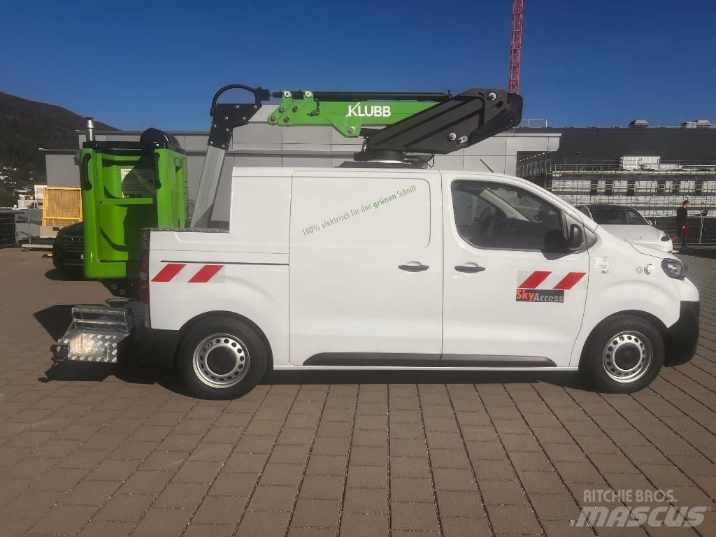 Klubb K20L Ant vilkikų montuojamos kėlimo platformos
