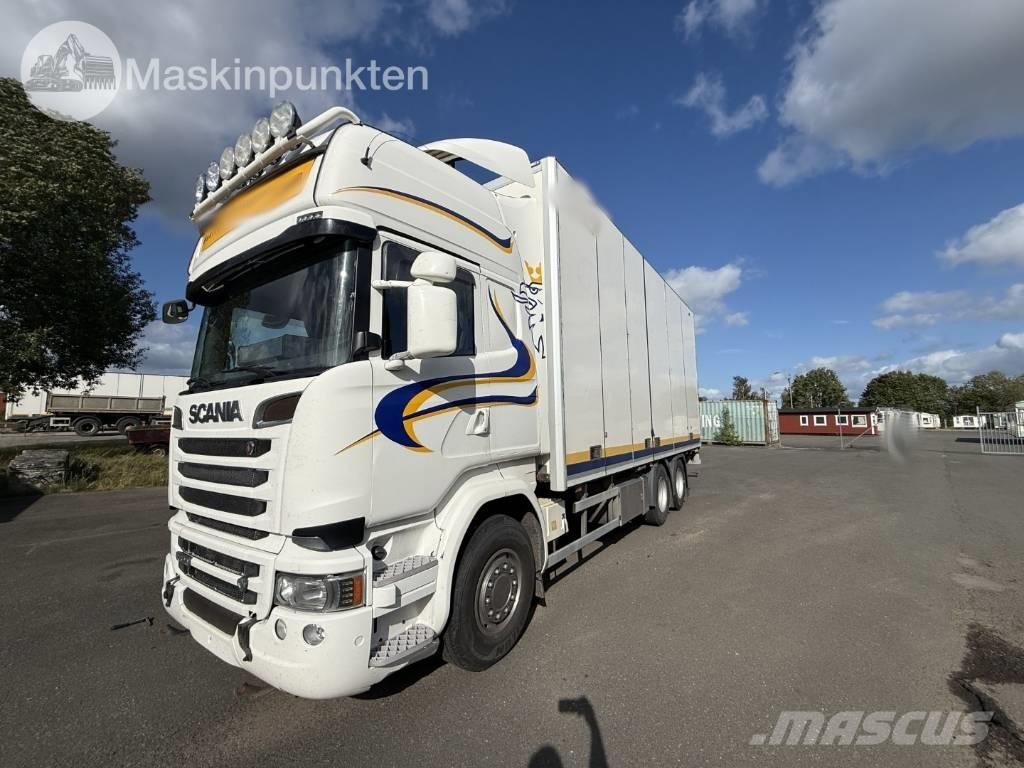 Scania R 520 LB Sunkvežimiai su dengtu kėbulu