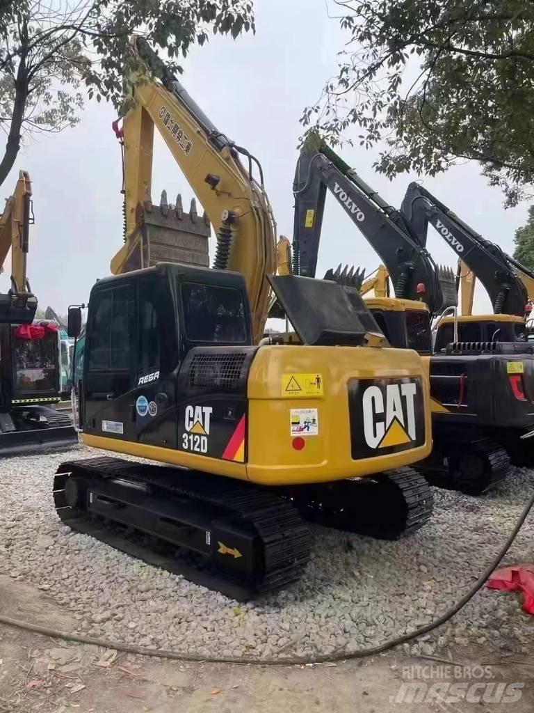 CAT 312 D Vikšriniai ekskavatoriai