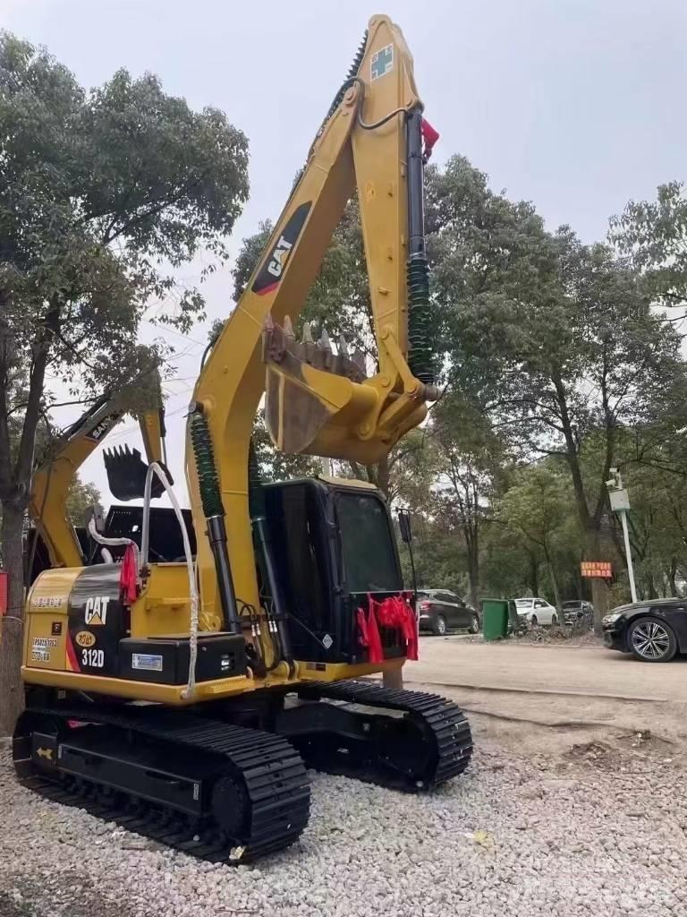 CAT 312 D Vikšriniai ekskavatoriai