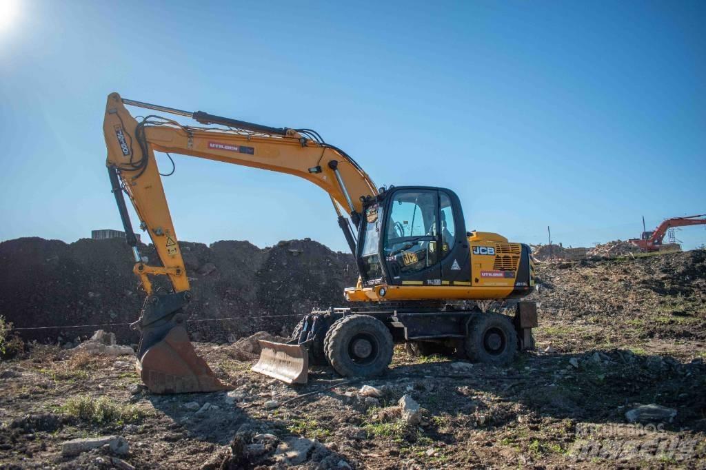 JCB JS160W Ratiniai ekskavatoriai