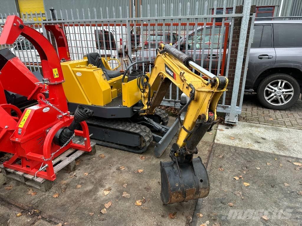 Yanmar B 12-1 Mini ekskavatoriai < 7 t
