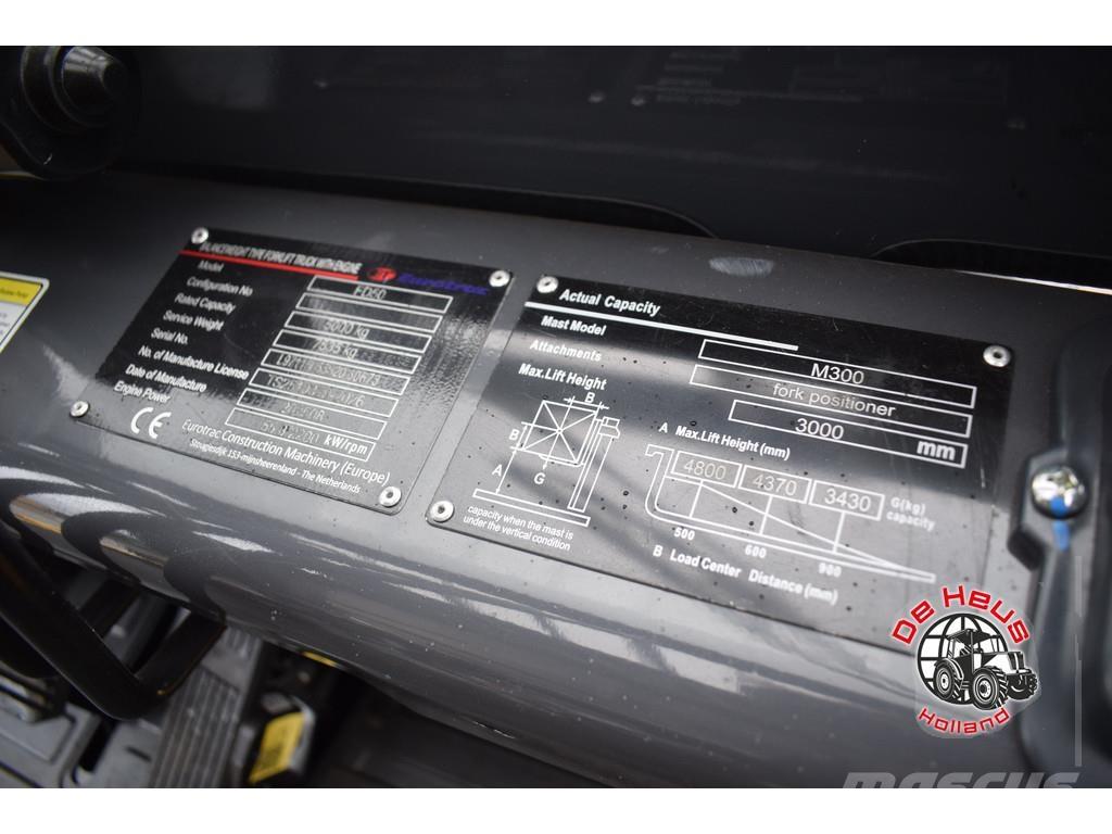 Eurotrac FD50 Šakiniai krautuvai - Kita