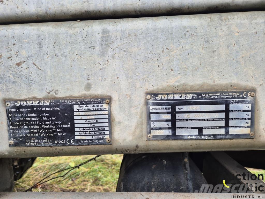 Joskin 11000S Savivartės priekabos