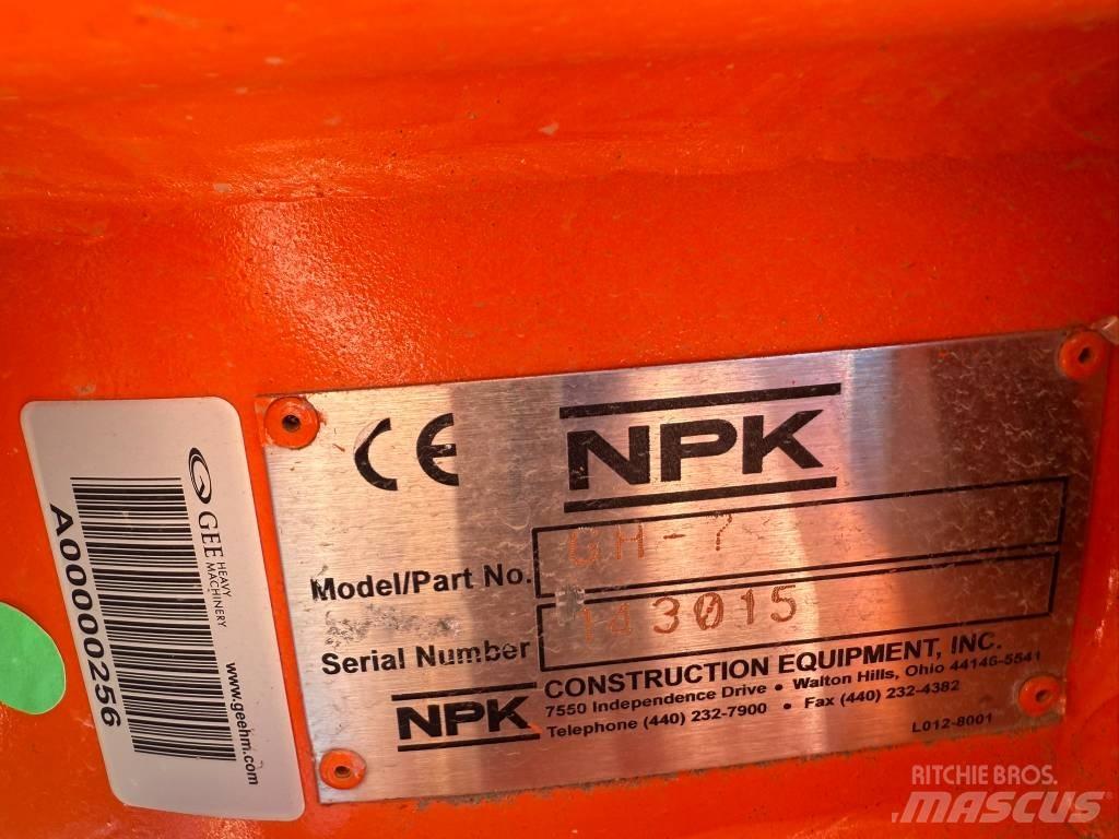 NPK GH 7 Hidrauliniai kūjai / Trupintuvai