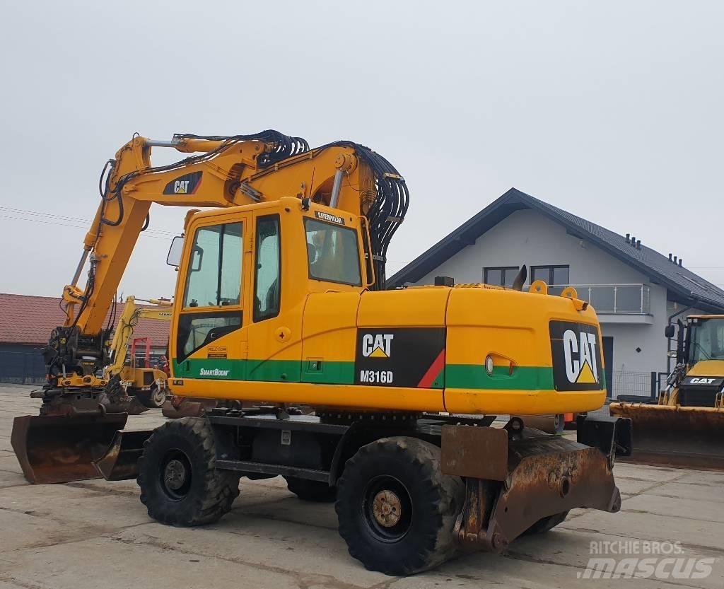 CAT M 316 D Ratiniai ekskavatoriai
