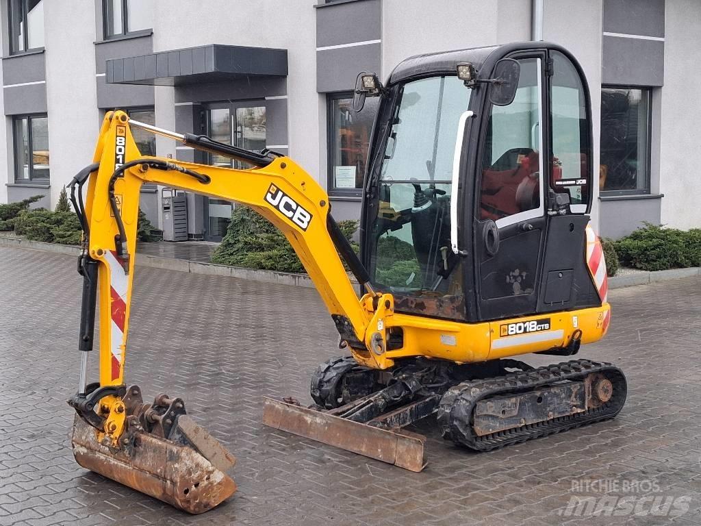 JCB 8018 CTS Mini ekskavatoriai < 7 t