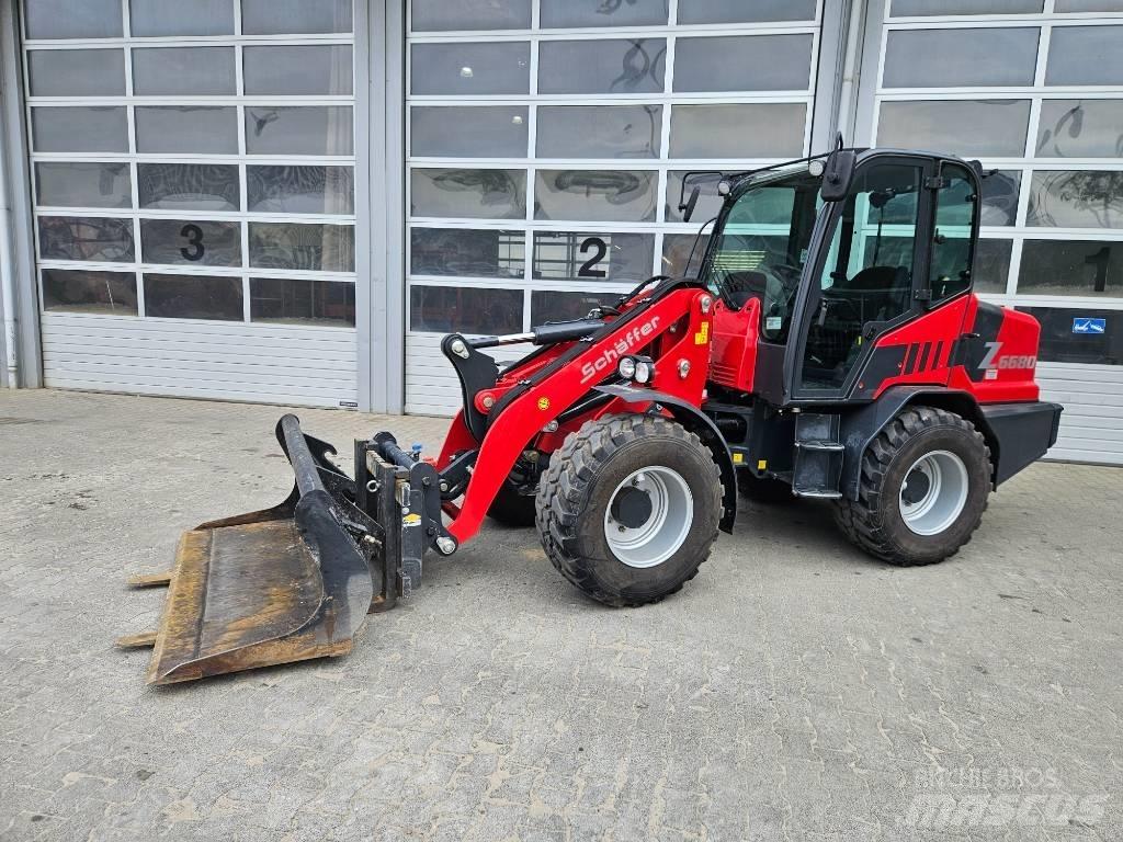 Schäffer 6680Z-II Naudoti ratiniai krautuvai