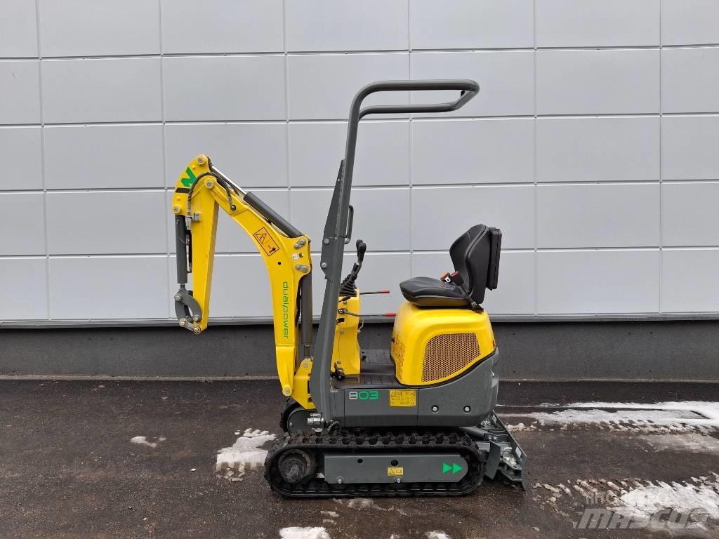 Wacker Neuson 803 Mini ekskavatoriai < 7 t