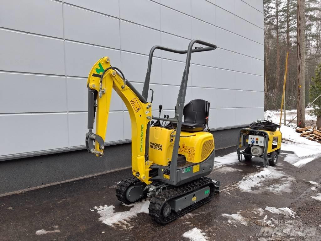 Wacker Neuson 803 Mini ekskavatoriai < 7 t
