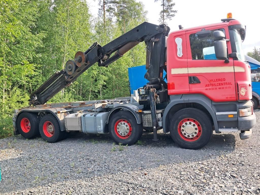 Scania R420 Automobiliniai kranai