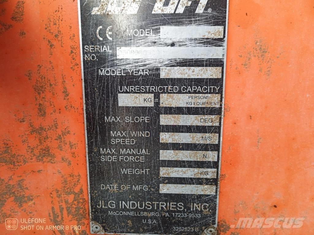 JLG 600 AJ Alkūniniai keltuvai