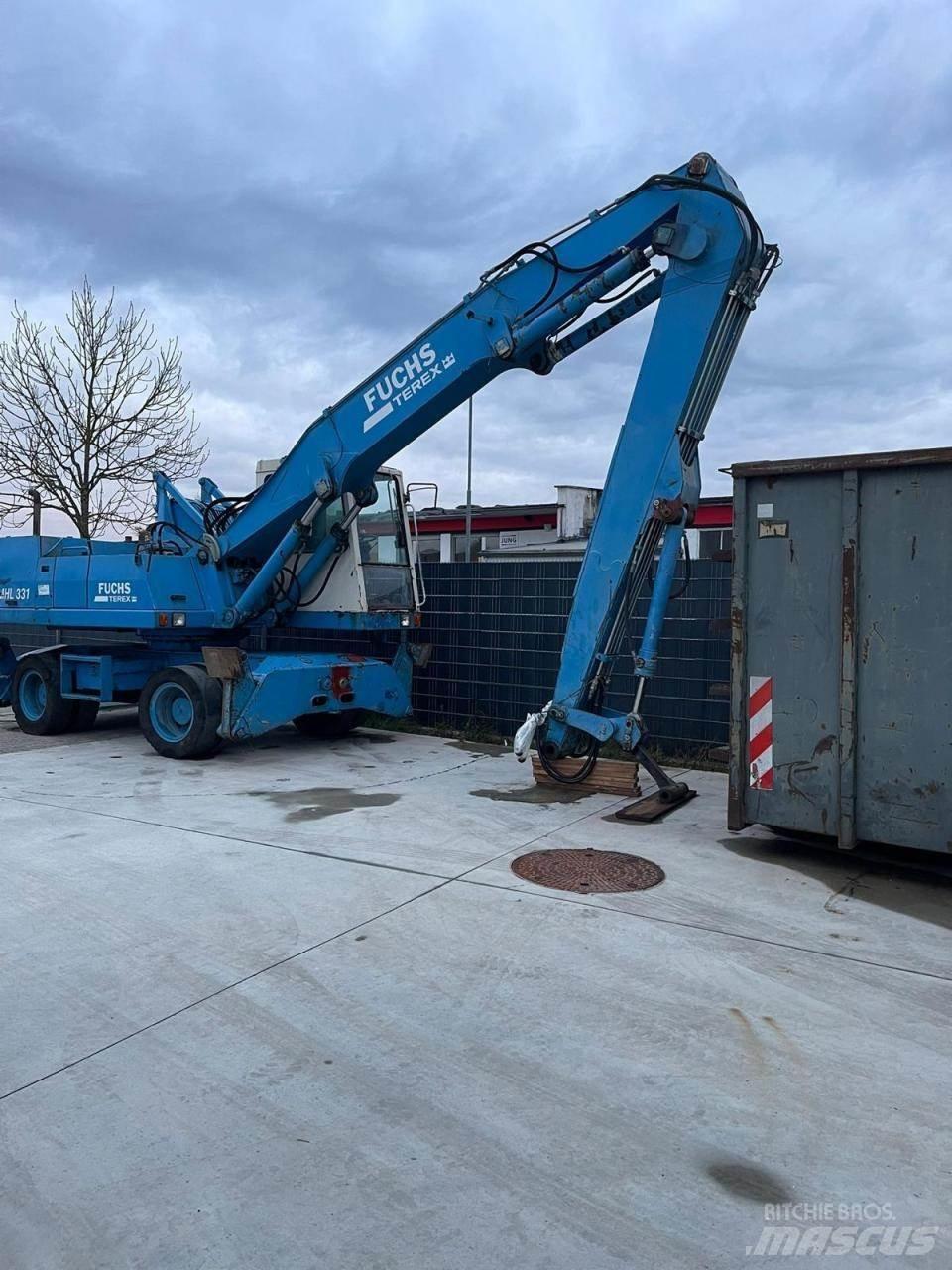 Fuchs MHL 331 Ratiniai ekskavatoriai