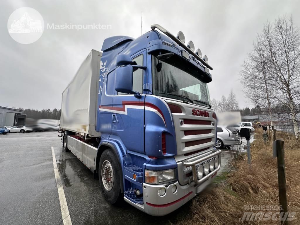 Scania R 310 Konteinerių nuožulnaus pakėlimo ant platformos krautuvai
