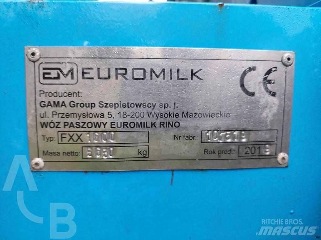  EUROMILK FXX 1600 Pašarų maišytuvai-dalytuvai