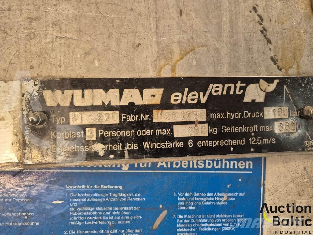MAN 8.163 Ant vilkikų montuojamos kėlimo platformos