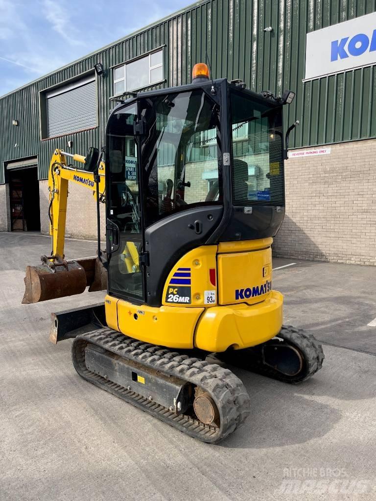 Komatsu PC26MR-5 Mini ekskavatoriai < 7 t