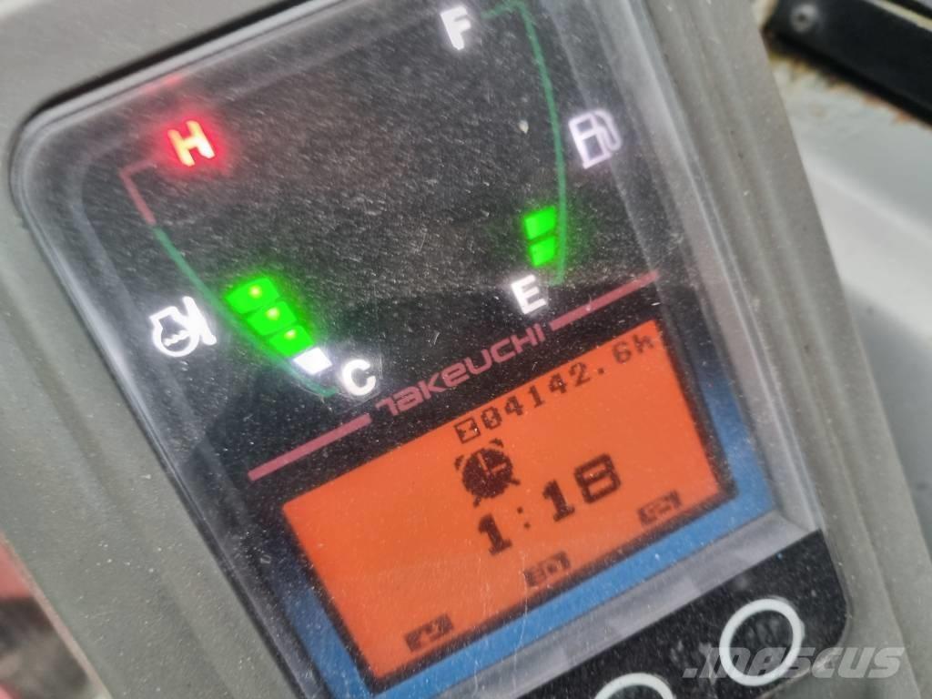 Takeuchi TB 216 Mini ekskavatoriai < 7 t