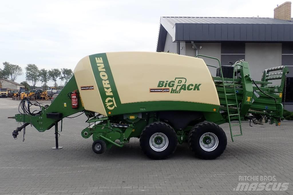 Krone Big Pack 1270 Stačiakampių ryšulių presai