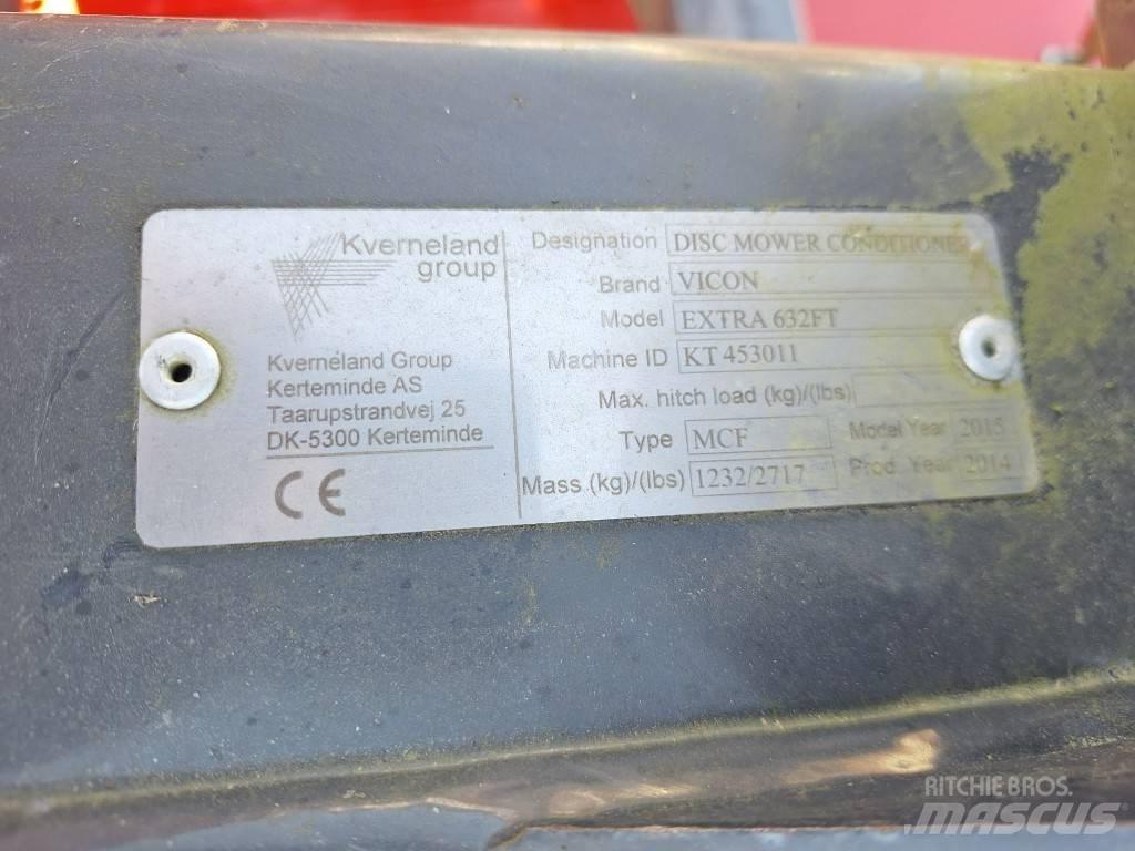 Vicon EXTRA 632FT Formuojančios žoliapjovės