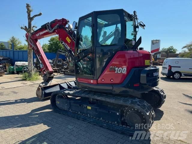 Yanmar SV 100-2 Vidutinės galios ekskavatoriai 7-12 t