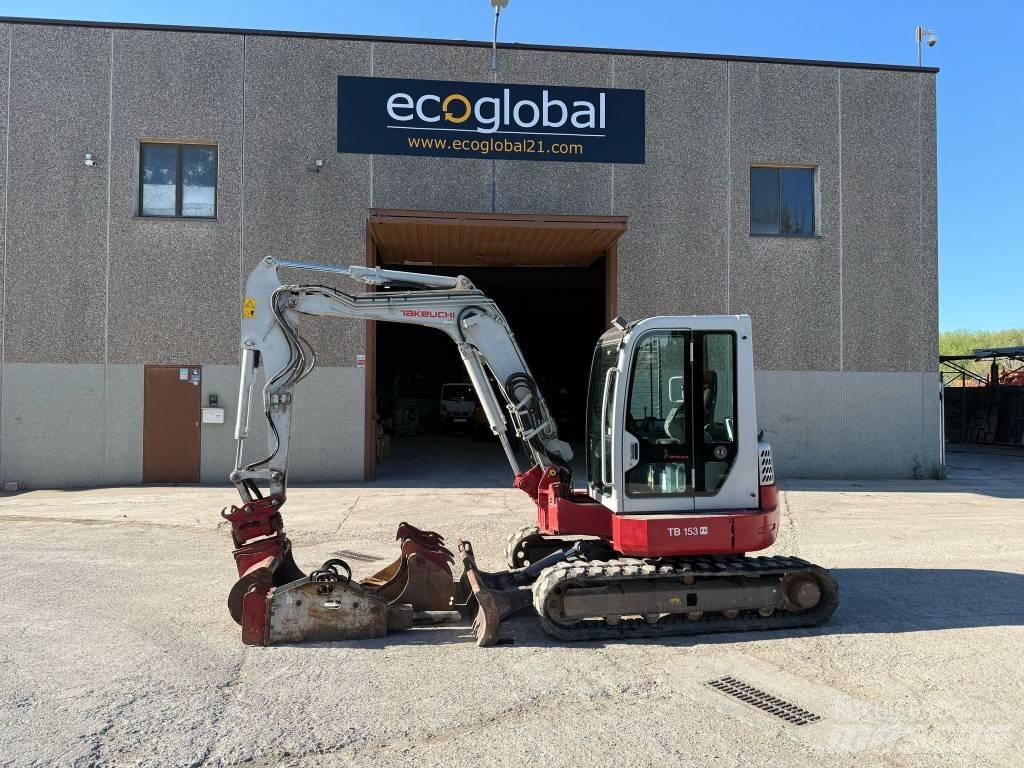 Takeuchi TB 153 FR Mini ekskavatoriai < 7 t
